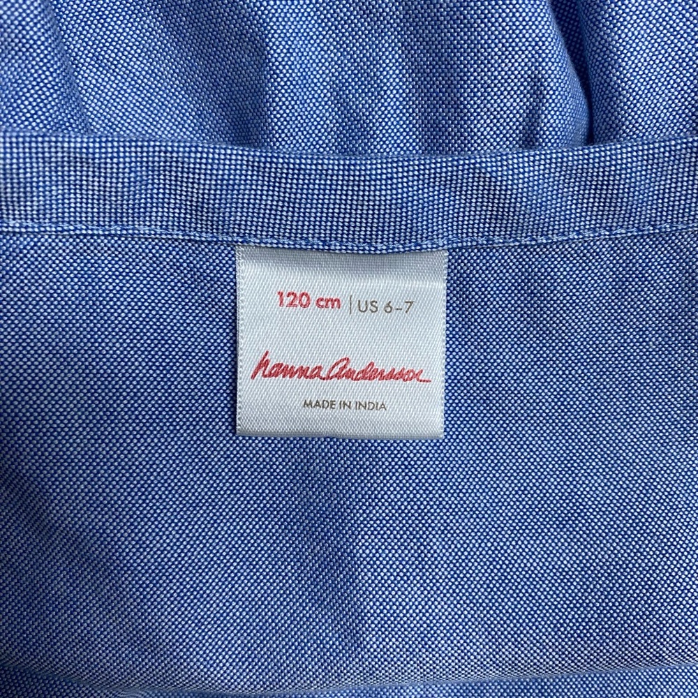 Hanna Anderson chambray top